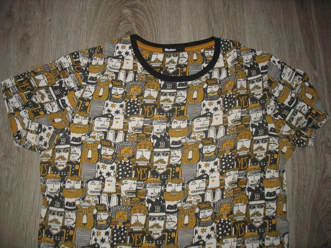 CAMISETA MC NEGRA CON ESTAMPADO - BIZZBEE - TALLA XS - nº11 – photo 4